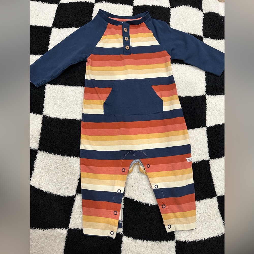 Rugged Butts Long Sleeve Romper